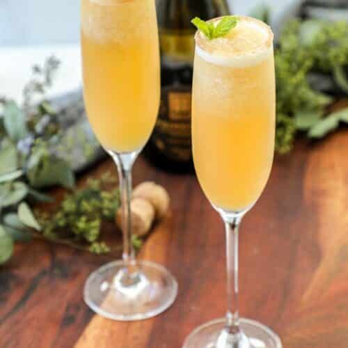 ◆ mimosa Frozen Apple Cider Mimosa - Bonappeteach