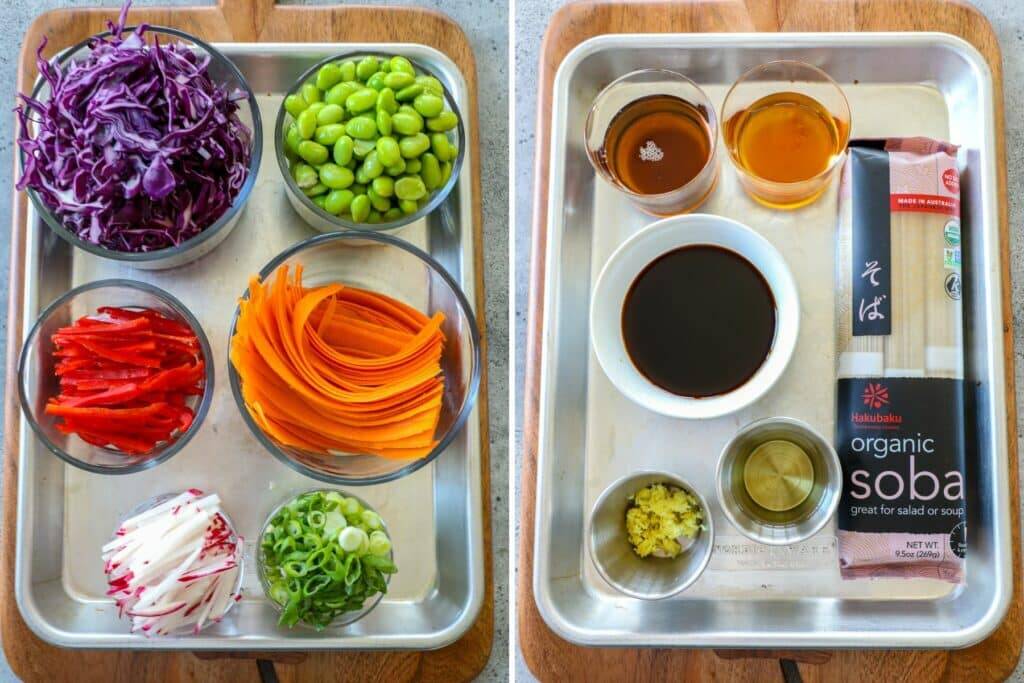 Cold Soba Noodle Salad Recipe - Bonappeteach