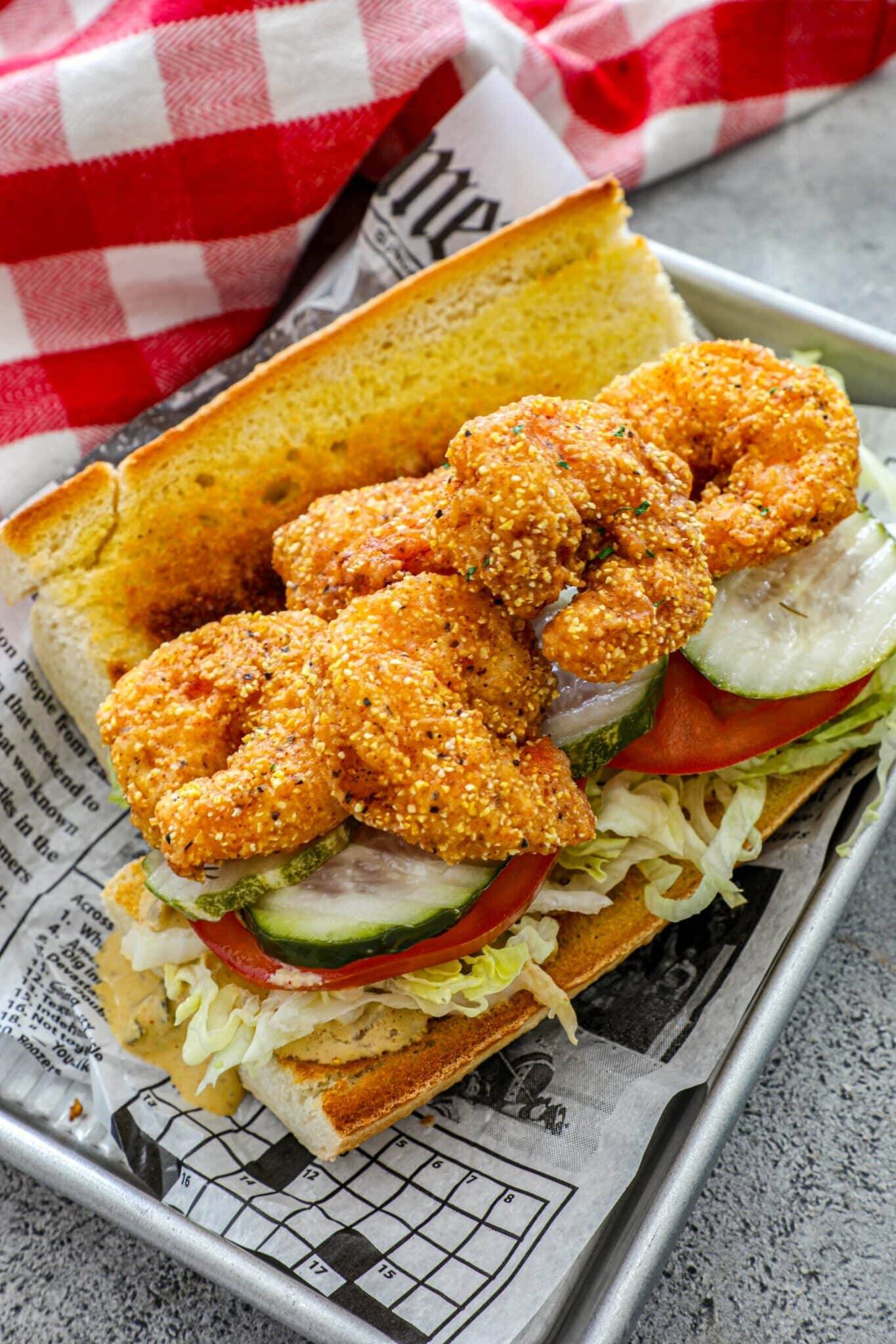 Po Boy Sandwich Recipe - Bonappeteach